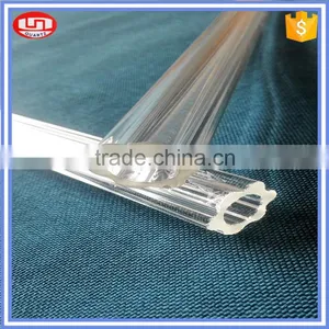 High Quality Plum Blossom High Borosilicate Glass Tube thumbnail-4