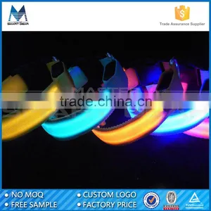 Wholesale LED Luminous Nylon Pet Dog Collar PT208 thumbnail-2