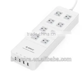 2015 New Product US Power Extension Cord/Smart Power Strip With Usb Charging Ports thumbnail-1