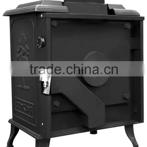 Cheap Cast Rion Wood Burning Freestanding Heat Stove for Sale thumbnail-5