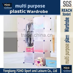 AL0028-8 DIY White Color Modern Style Appearance Closet Organizer for Kids Closet Units Pans thumbnail-1