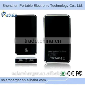 Smart Mobile Power Bank Manual With Li-polymer Battery for Iphone 6, 6000mah Big Power Bank thumbnail-1