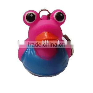 Plastic Rubber Duck Keychains thumbnail-1