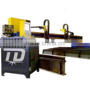 Gantry CNC Cutting Machine Gantry 3000*8000mm Stainless Steel Plate Cnc Plasma Oxyfuel Cutting Machine Price thumbnail-1