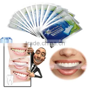 14Pairs/Box Teeth Whitening Strips Gel Care Oral Dental Bleaching Tooth Strips thumbnail-5