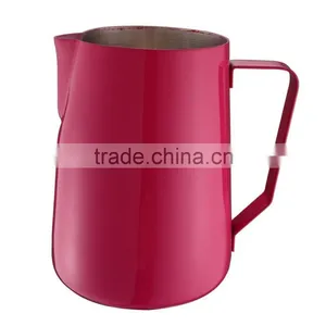 600ml Stainless Steel Japanese Latte Art Milk Frothing Pitcher Milk Tea Drinking Cup Vacuum Travel Mug thumbnail-1