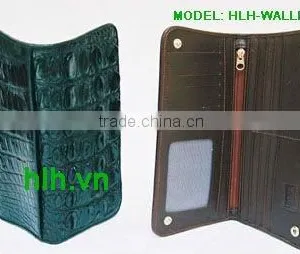 Crocodile Leather Wallet For Men thumbnail-1