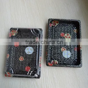 Disposable Packaging PS Plastic Sushi Take Away Box Sushi Box With Clear Lid thumbnail-4