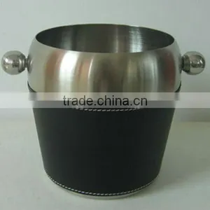 Good Quality 1.0L Stainless Steel Ice Bucket With Handle thumbnail-3