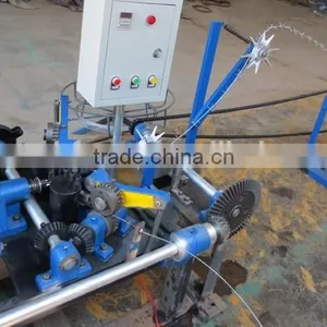 Cheap Automatic Single Wire Line Barbed Wire Machine thumbnail-1