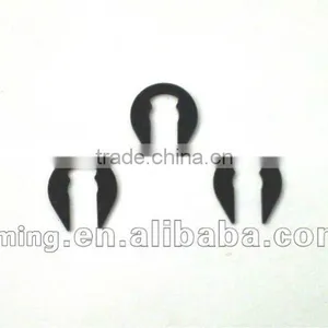65Mn Spring Steel Black Phosphated 10mm Split Ring thumbnail-1