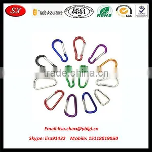 Colorful Metal Carabiner Hooks/carabiner Clips Made in Dongguan thumbnail-2