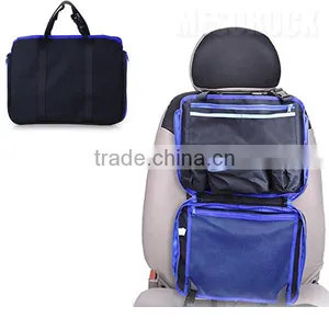 Multi-Pocket Travel Storage Bag Car Back Seat Organizer Crusar Car Seat Organizer Auto Seat Car Organizer thumbnail-2