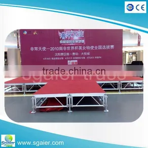 Used Portable Stage Mobile Stage for Catwalk thumbnail-1