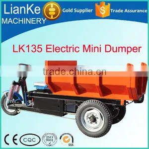 Good Quality Loading 1000kg Mini Site Dumper on Sale,hydraulic Electric Dumper Price thumbnail-1