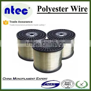 Transparent Polyester Wire, 10kg Net Weight on Spool Supporting Wire, An-ti uv Polyester Pet Wire thumbnail-1