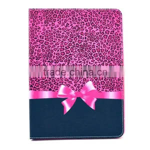Creative Leopard Leather Case for Ipad 6 Air 2,Fashional Leopard Leather Case for Ipad 6 Air 2 thumbnail-1