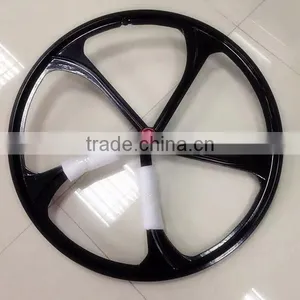 26 Inch Lightest Strongest Magnesium Alloy Bike Wheel /fixed Gear Type Hub Bike Wheel/light Weight Bicycle Wheel thumbnail-1