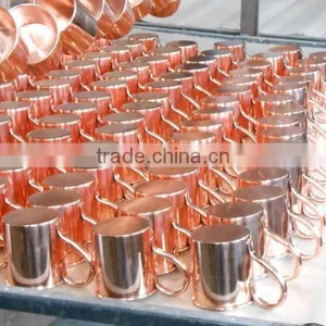 ACTUAL Manufacturers of Copper Mugs, Factory of Solid Copper Moscow Mule Mug thumbnail-2