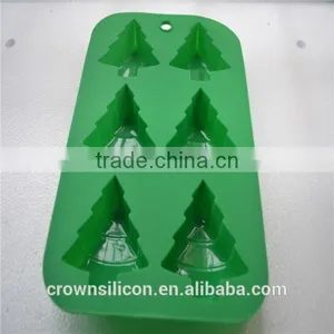 Durable Eco-friendly Square Shape Silicone Ice Tray thumbnail-2