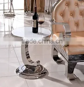 D002 Small Size Stainless Steel End Table thumbnail-1