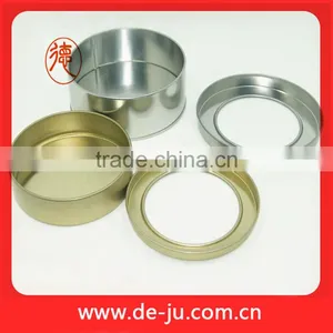 Factory Price Customized Flat Round Wholesale Tin Boxes thumbnail-1