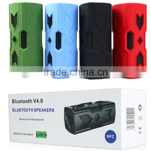 Dustproof Wireless Music Mini AUX Power Bank Waterproof Bluetooth 4.1 Speaker thumbnail-6