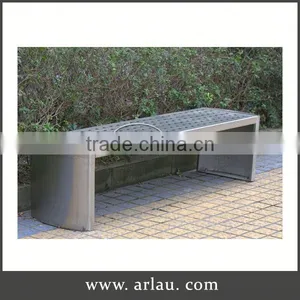 Arlau Cast Aluminum Outdoor Patio Furniture,Custom Cast Iron Bench Ends,Perforated Metal Mesh thumbnail-1