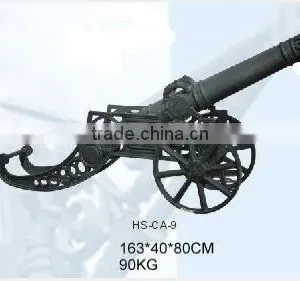 Antique Model Cast Iron Cannon thumbnail-1