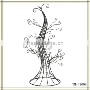 Black Metal Wire Ornament Tree thumbnail-1