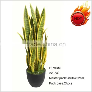 Hot Sale 79cm Tall Artificial Snake Plant Artificial Sansevieria Plant thumbnail-1