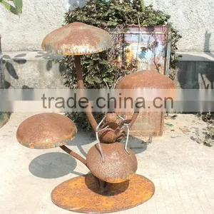 Garden Decoration Metal Mushroom thumbnail-2