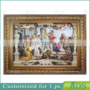42 Inch Digital Photo Frame With Oil Painting for Wall Art thumbnail-2