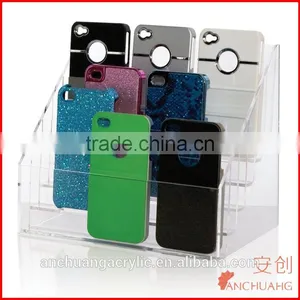 Clear Acrylic IPhone Case Holder - Holds up to 18 Cases thumbnail-2