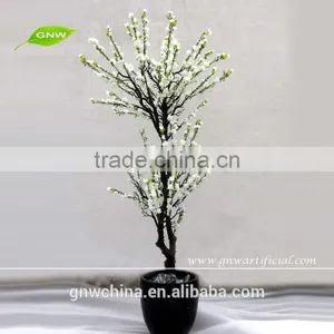 BLS032 GNW Wedding Decoration Flower Plastic Bonsai Stand in Unique Shape thumbnail-1