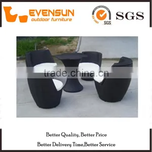 Beautiful Stacking Sofa Set Rattan 3PC Wicker Sofa Set Furniture thumbnail-2