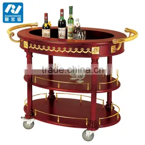 Hotel Wine Trolley Liquor Cart Hot Selling thumbnail-1