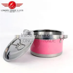 Longfei OEM Non-stick Stock Pot/soup Stock Pot/stainless Steel Handle Stock Pot thumbnail-3