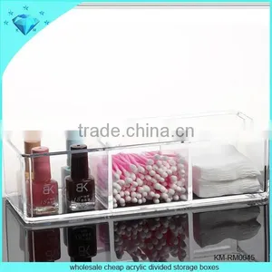 Wholesale Cheap Acrylic Divided Storage Boxes thumbnail-1