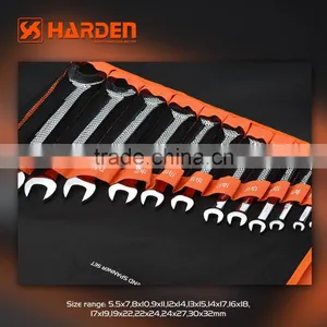 12pcs Double Open -end Spanner Set Handle Tools Chrome Vanadium Spanner thumbnail-4
