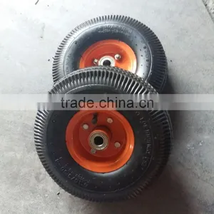 10inch 250mm Pneumatic Rubber Wheel 3.50-4 thumbnail-1