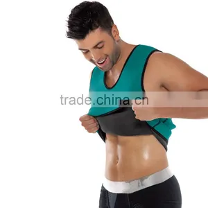 Hot Sell Custom Hot Gym Tank Top Men Sexy Slimming Clothes Body Shaper Undershirt thumbnail-3
