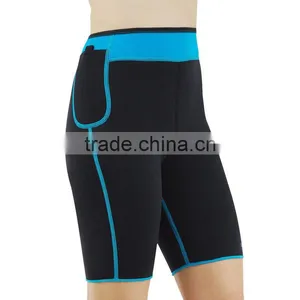 Capris Neoprene Hot Body Shaper Sweats Slimming Pants as Seen on tv thumbnail-2