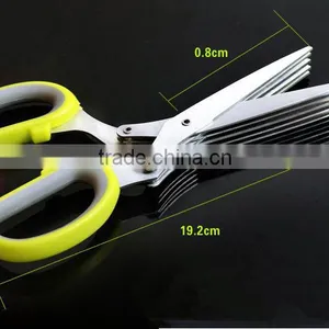 Cheap Stainless Steel 5 Shears Blade Shredding Scissors thumbnail-2