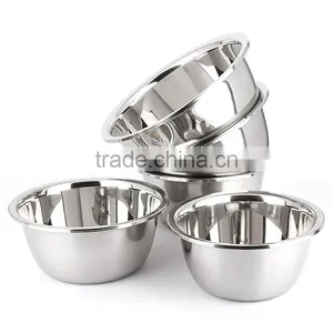 Stainless Steel Buffet Bowl/Diagonal Food Bowl/Fruit Bowl for Cafeteria thumbnail-1