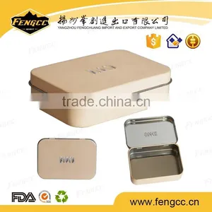 Food Grade Luxurious Big Round Tin Box thumbnail-1
