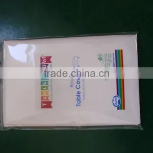 PEVA ROUND Table Cover, Fancy Plastic Party Tablecloth,disposable Table Cover,Direct Factory/Manufactory Supply thumbnail-2