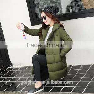 Ladys Winter Padded Jacket Wholesale Customized Qulited Jacket thumbnail-2
