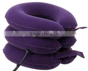 Shuoyang Hot Air Pump Neck Brace Soft Adjustable Cervical Traction Neck Traction for Stiff Neck thumbnail-3