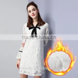 Long Sleeve Clothing Women Clothes Winter Dresses Ladies Wholesale Dropship New Fashion Dress 2017 thumbnail-1